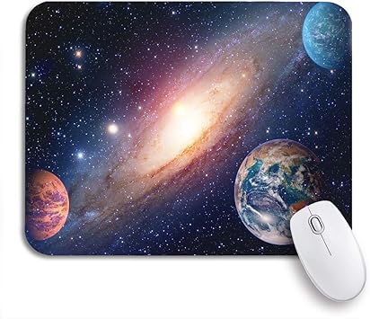 Amazon Co Jp Ninehasa 可愛いマウスパッド 占星術天文学地球宇宙ソーラーシステム火星惑星滑り止めゴムバッキングコンピューターマウス パッドノートブックマウスマット Computers Peripherals