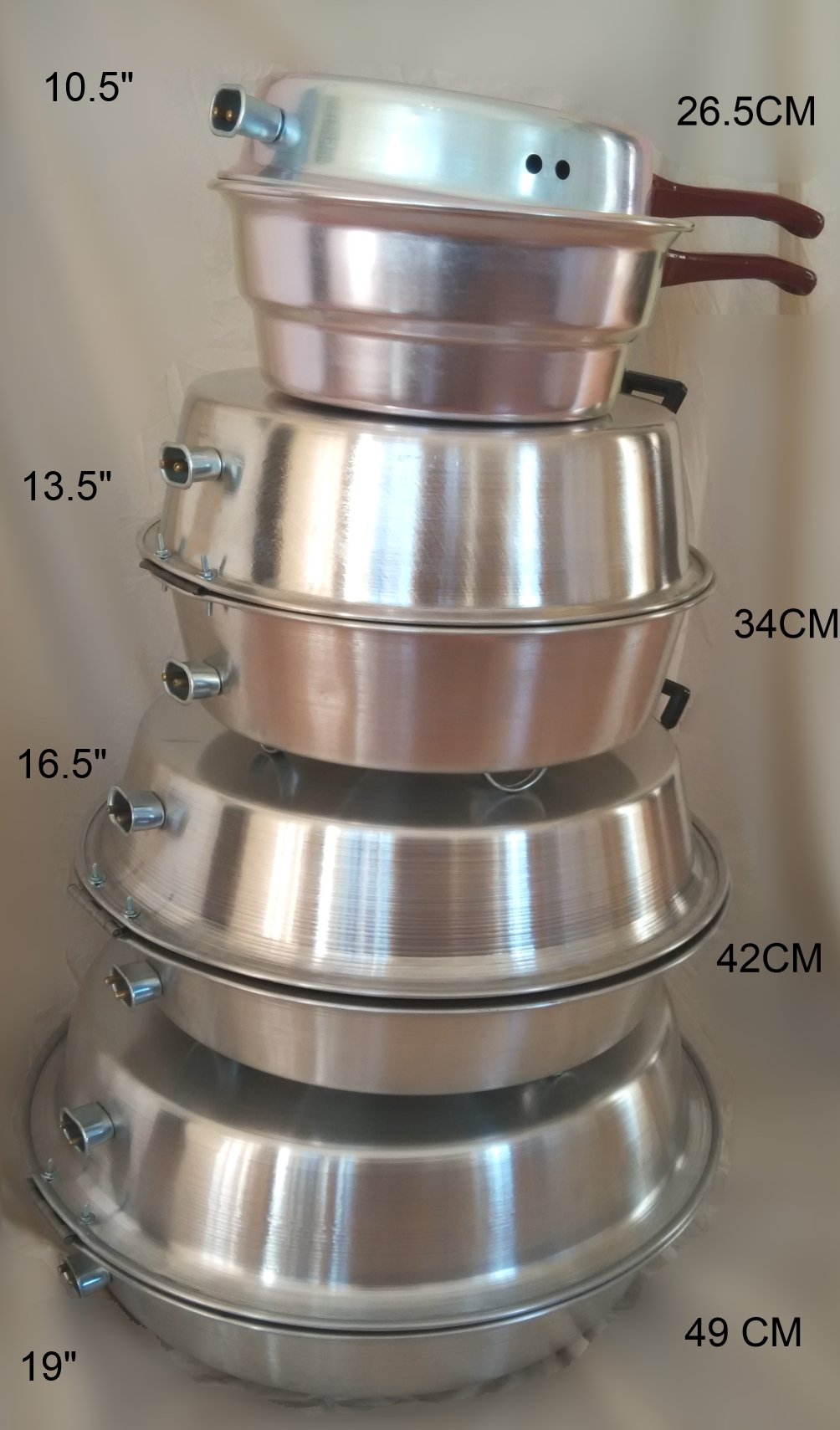 Pita Pot bread oven 220V 34Cm plate dual electric air heating tube High