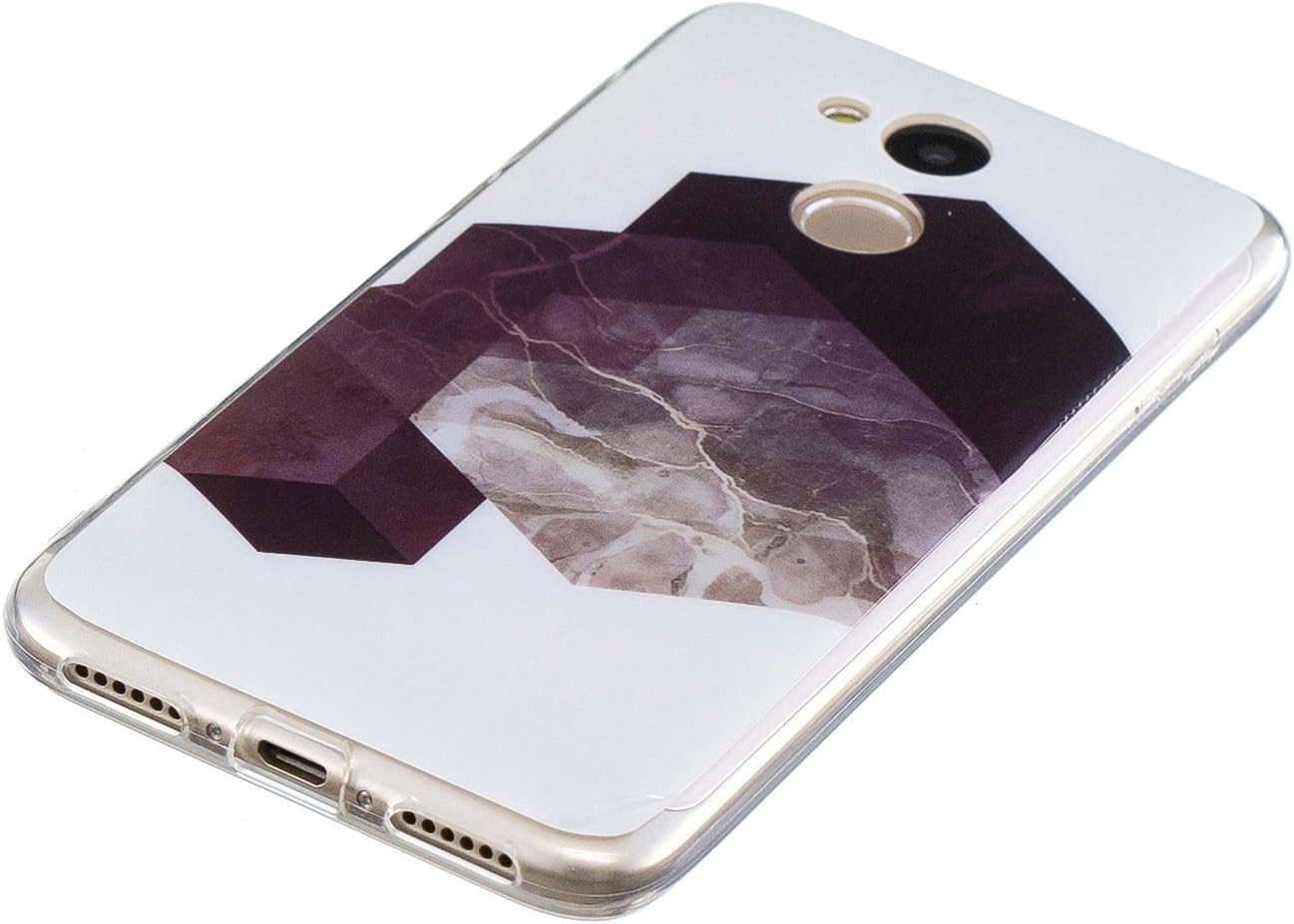 Zcxg Handyhulle Fur Huawei Honor 6a Hulle Silikon Muster Marmor Bunt Weiss Ultra Slim Hulle Stossfest Kratzfest Flexibles Schutzhulle Silikon Tpu Bumper Case Backcover Speichermodule