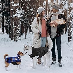 Kuoser Waterproof Dog Coat, Reversible Dog Jacket
