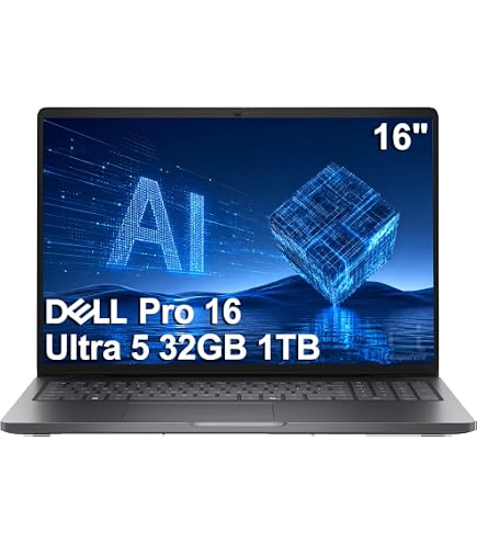 Amazon.com: Dell Pro 16 Premium Business Laptop | Next Gen Ultra 5
