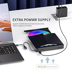 External CD DVD Drive for Laptop,Portable DVD
