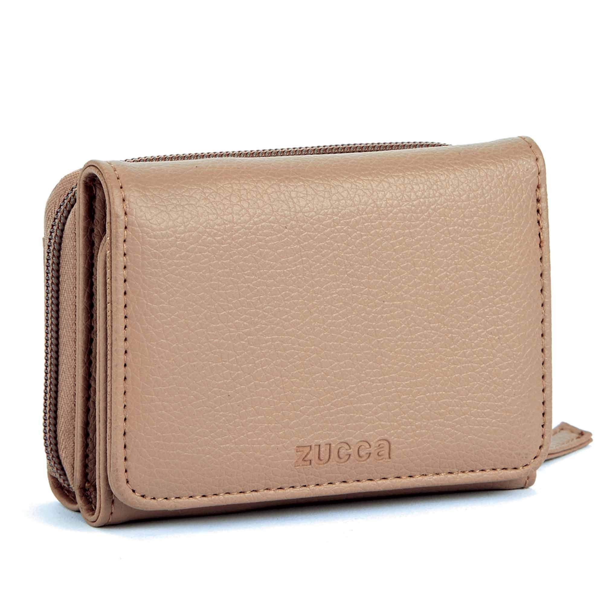 大人のおしゃれ手帖2021年2月号：1/7発売 雑誌付録：ZUCCa(ズッカ)三つ折り財布