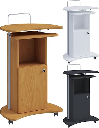 VCM Komil Notenständer, Holzstruktur, Schwarz, Einheitsgröße: Amazon.de