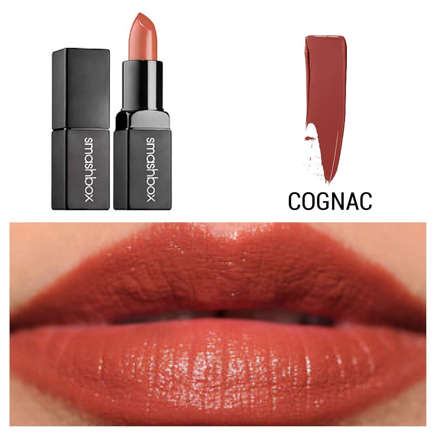 smashbox cognac lipstick