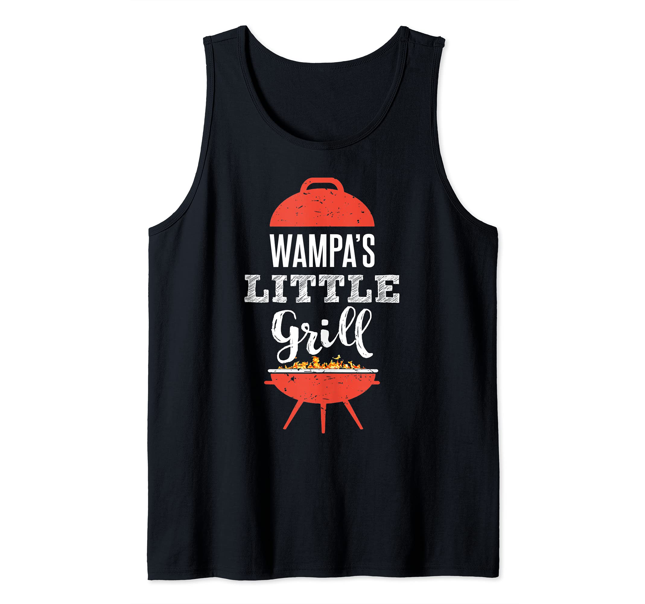 Funny BBQ Grilling Gift Design for Wampa's Little Grill Tank Top
