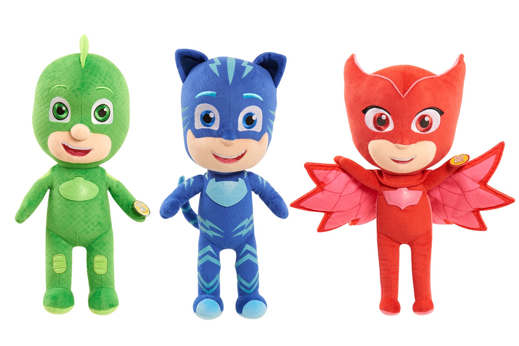 Just Play PJ Masks Feature Cat Boy Plush Action Boys Xmas Talk New Gift