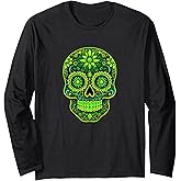 Sugar Skull Long Sleeve T-Shirt