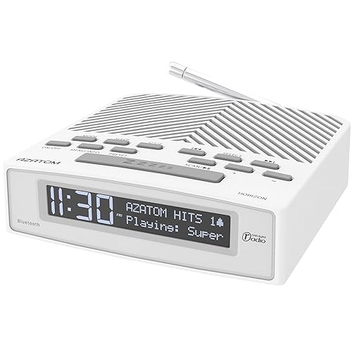 Milton DAB/DAB+ Bedside Digital FM Radio Alarm Clock Battery / Mains