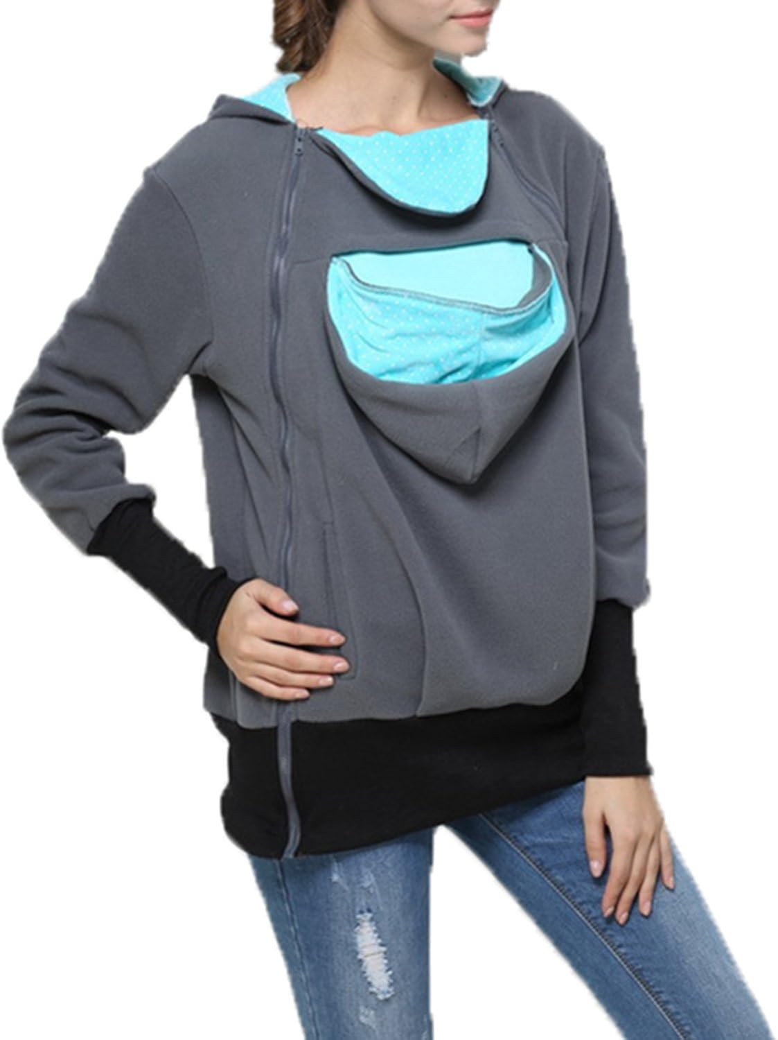 maternity kangaroo hoodie