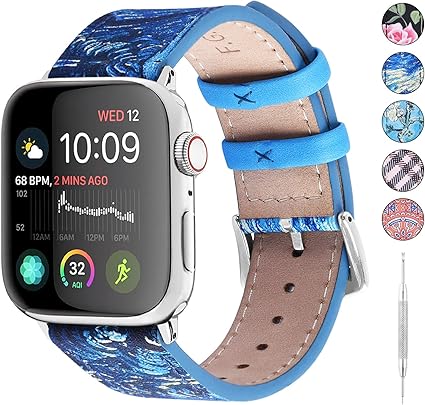 Amazon Apple Watch バンド レザー Fullmosa アップルウォッチ