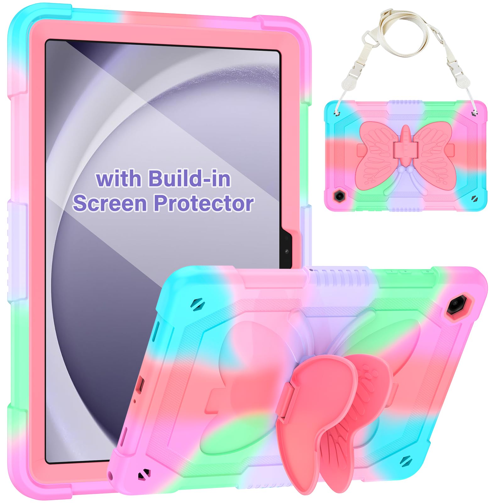 HOGENL Cover for Samsung Galaxy Tab A9+ Plus Case