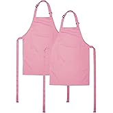 ONEOMI Kids Apron, Small, 100% Cotton With An Adjustable Strap to fit All Ages