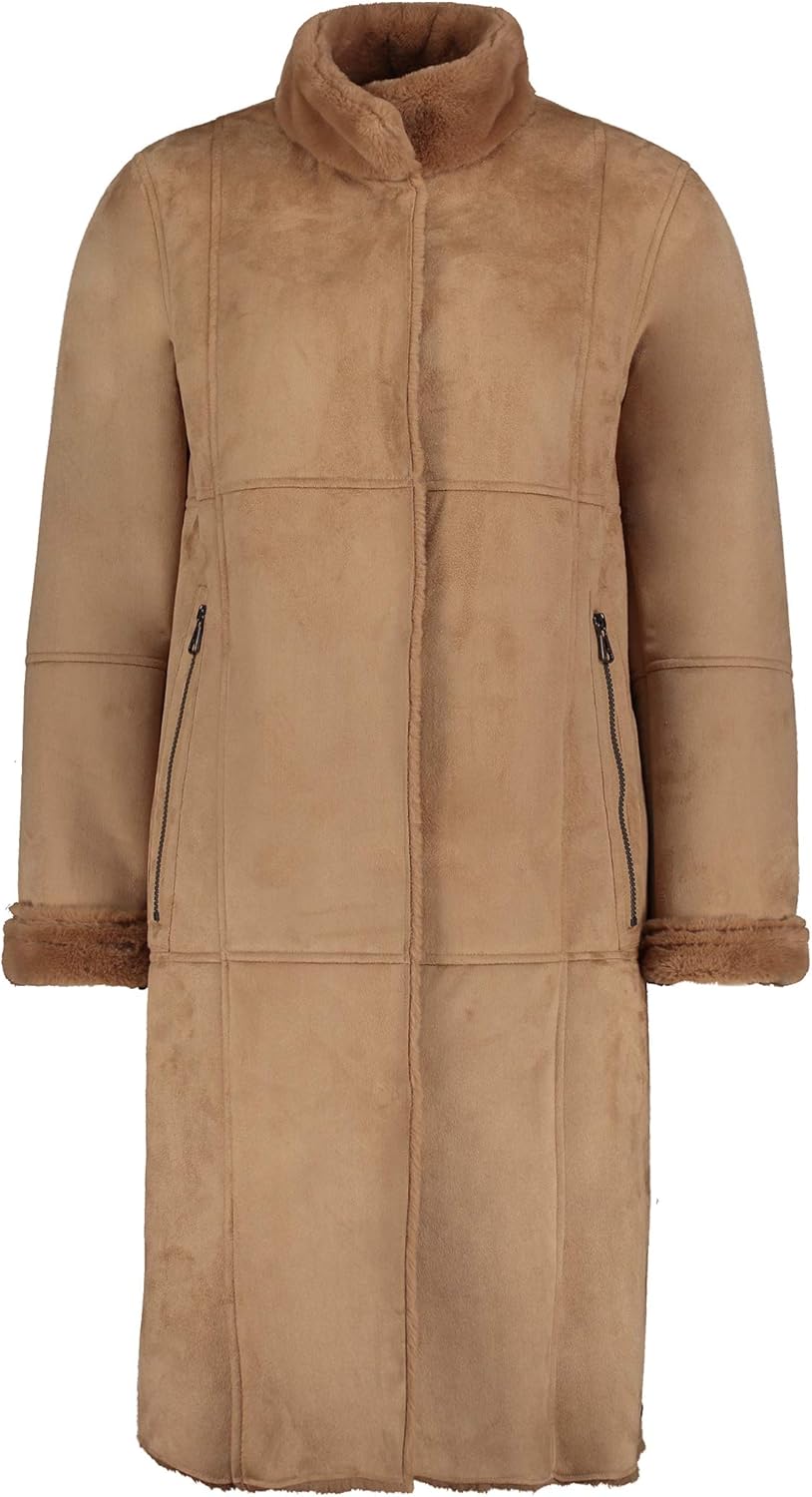 Betty Barclay KunstfellJacke Beige, 46 Damen Amazon.de Bekleidung