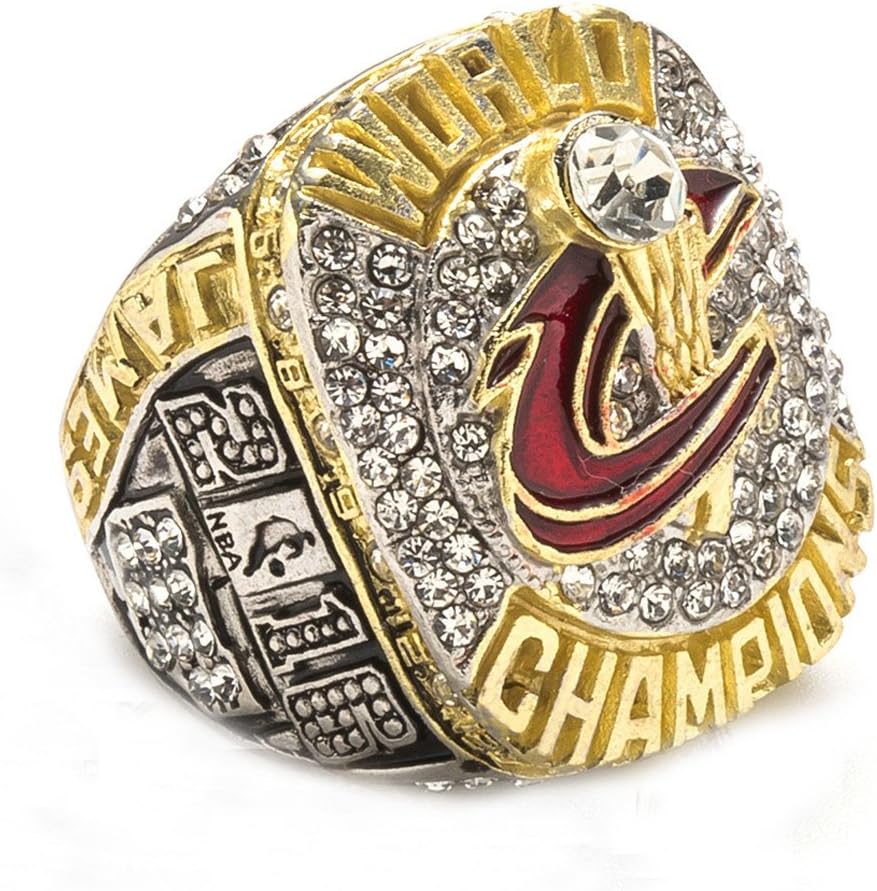 HTEGAE Mens The 2016 Year of Cavaliers James Championship Rings