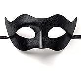 HyperFun Masquerade Mask for Men Classic Vintage Venetian Mens Mask Lightweight Gentle, Specially for Costume, Theme Parties