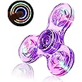 SCIONE LED Fidget Spinners, Light Up Sensory Fidgets Toys for Kids, Glow in The Dark Toy for Kid 4-8-12, ADHD Anxiety Stress Relief Toys for Adults, Easter School Classroom Exchange Gifts for Kids