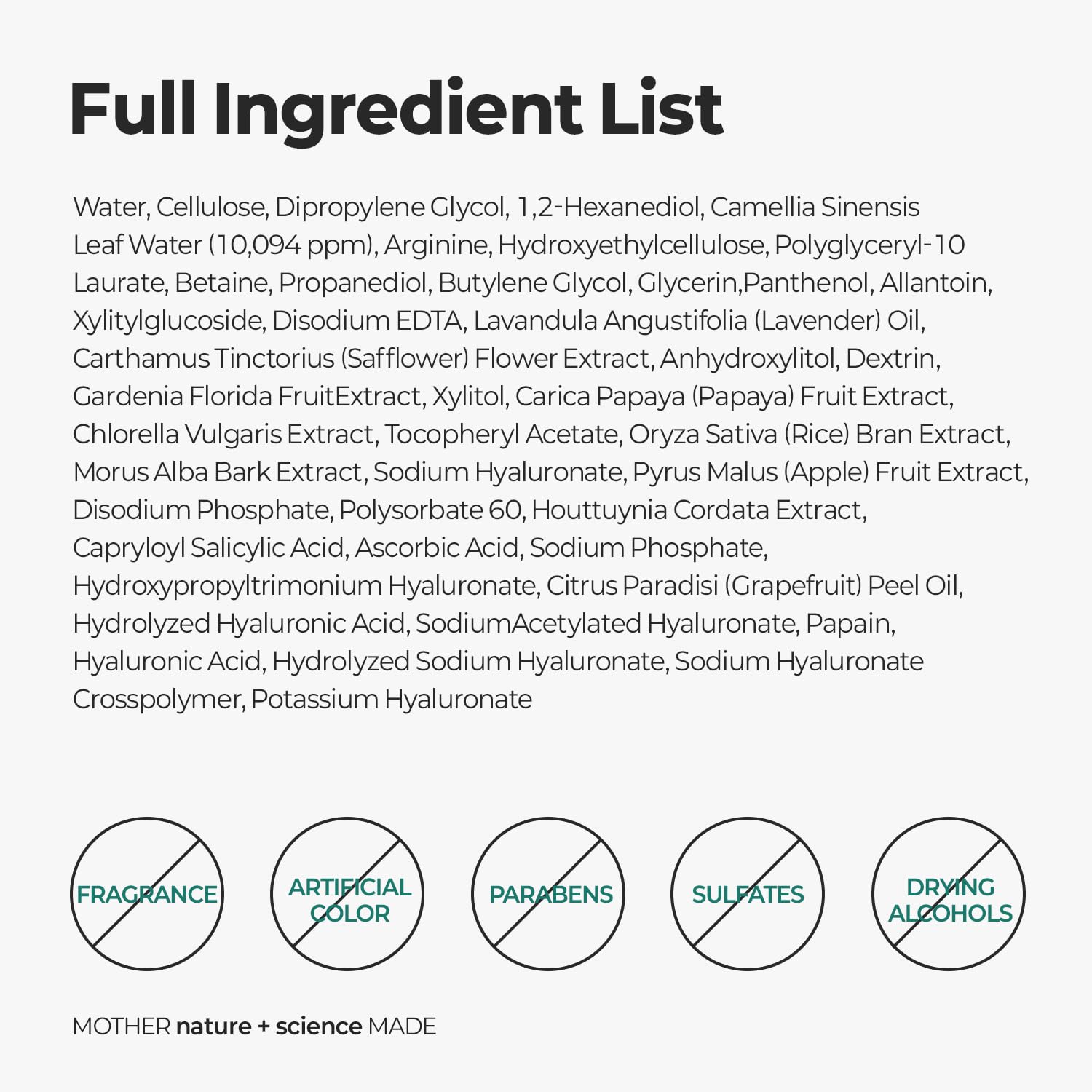 MOTHER MADE LHA Green Tea Exfoliating Aqua Peel Gel, Deep Pore Face Exfoliant, Gentle Facial Exfoliator, Dead Skin Remover, Natural Cellulose for Peeling, Vegan, Korean Skincare (100ml / 3.38 fl.oz)