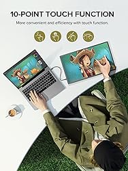 EPORMOT Portable Monitor Touchscreen 21.5 inch