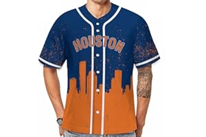 JH3DBF Baseball City Jerseys Sports Fans Shirts Clothing for Fans Men Gifts Printing S-2XL