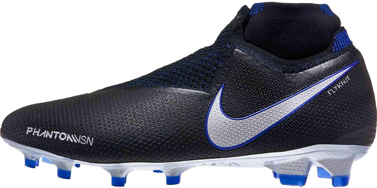nike phantom vsn black and blue