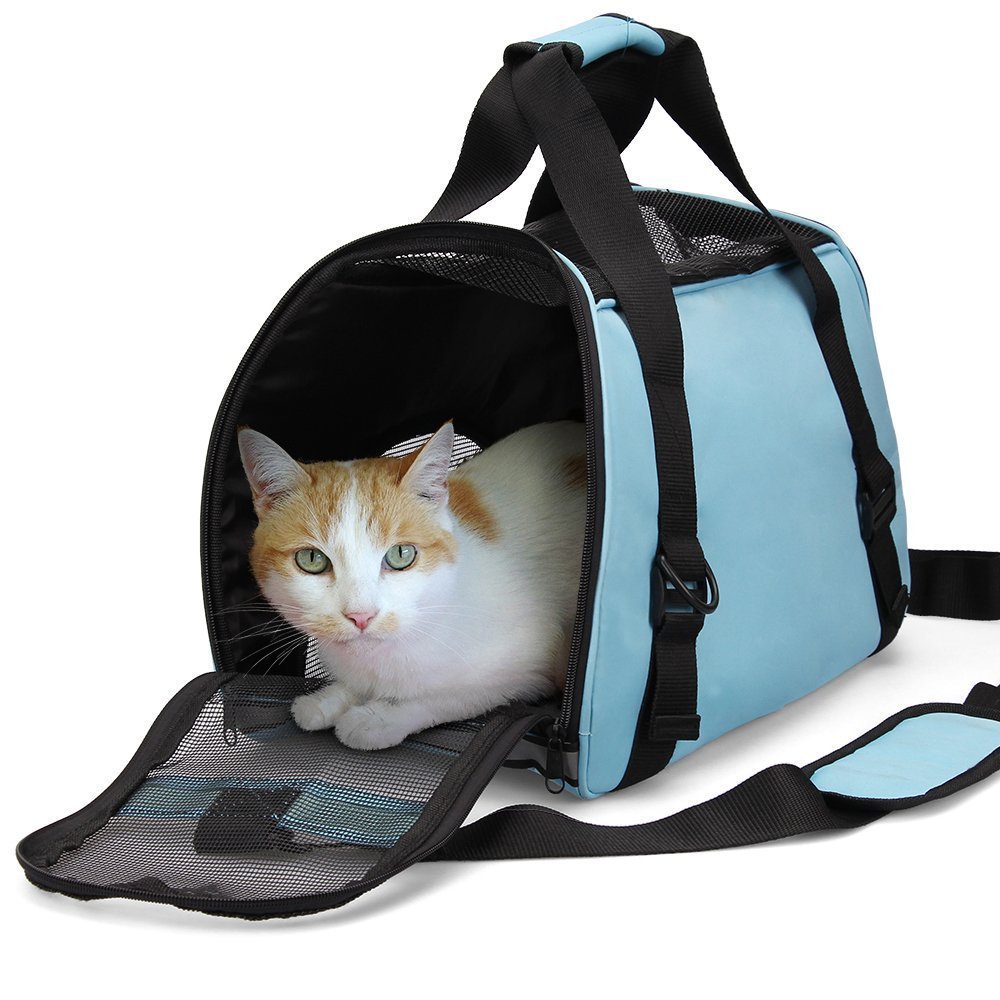 Dotala Cat Travel Carrier Bag, Comfort Portable Foldable Pet Bag