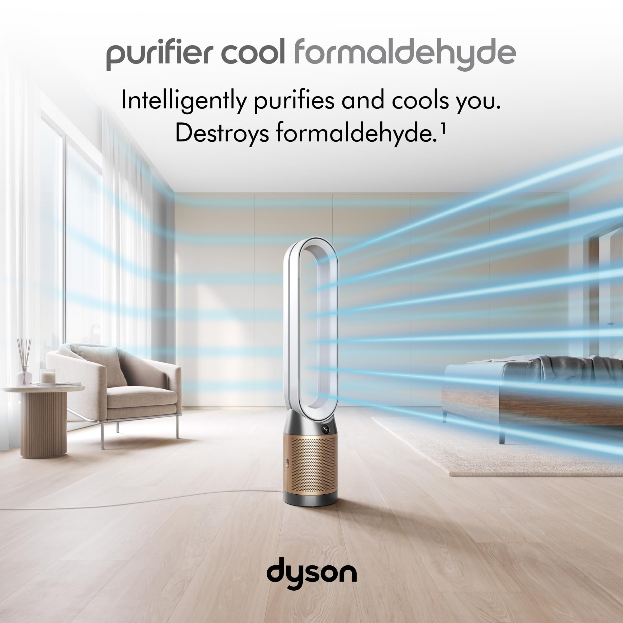 Dyson Purifier Cool Formaldehyde? TP09 Air Purifier and Fan - White/Gold Large