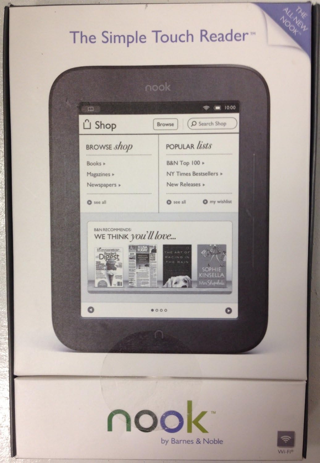 Amazon Com Nook Simple Touch Electronics