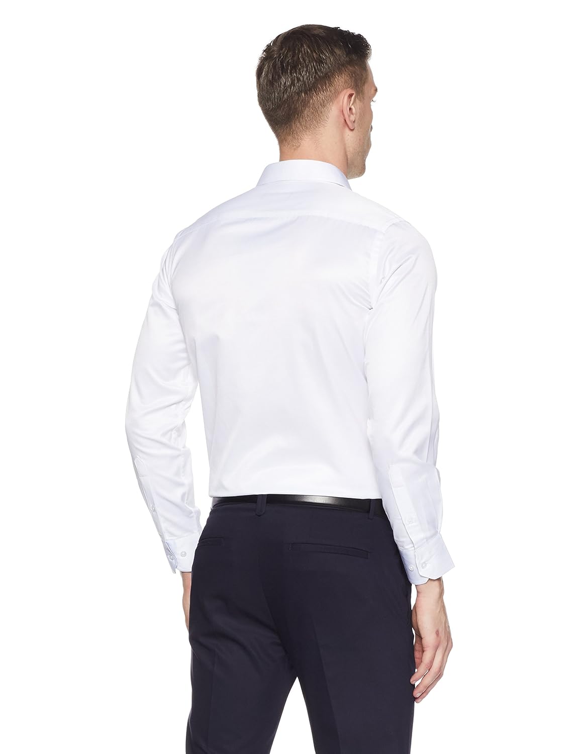 diverse men's printed slim fit formal shirt