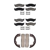 Transit Auto Front Rear Ceramic Brake Pads And