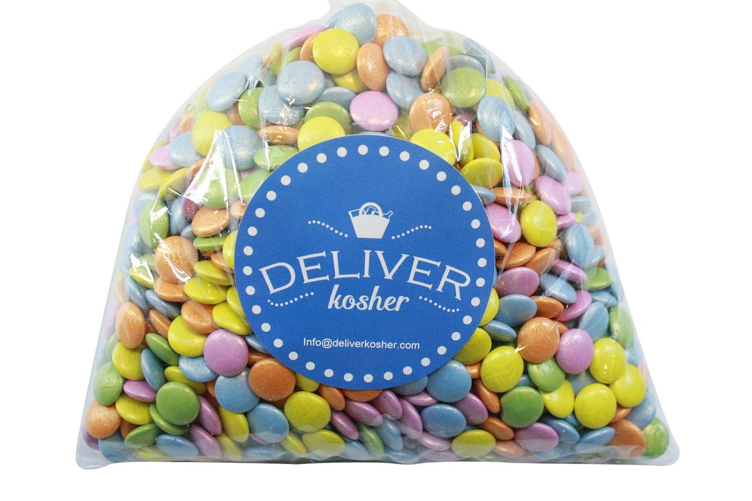 Deliver Kosher Bulk Candy Rainbow Jewel Chocolate