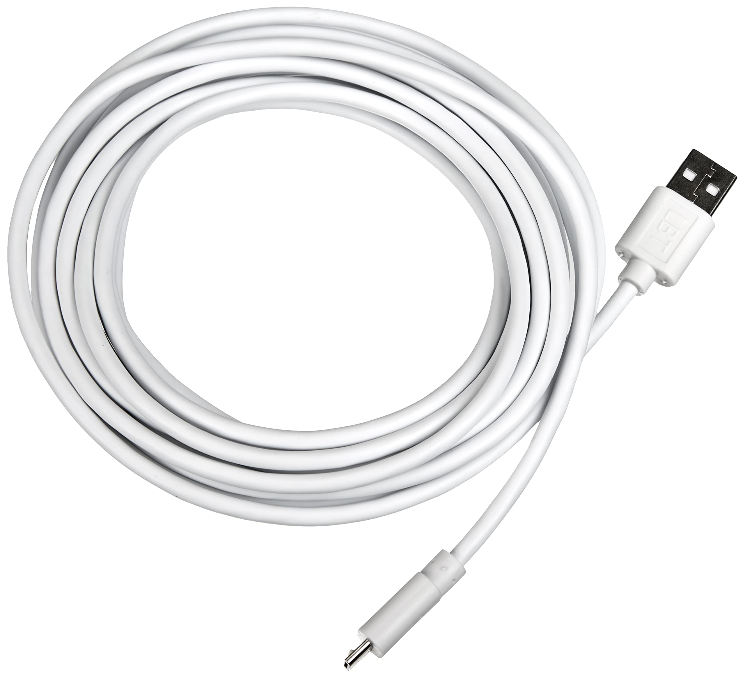 System-S Micro USB Charging Cable 5 m White