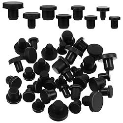JJUNW 80 Pcs Silicone Rubber Hole Plug, 8 Sizes