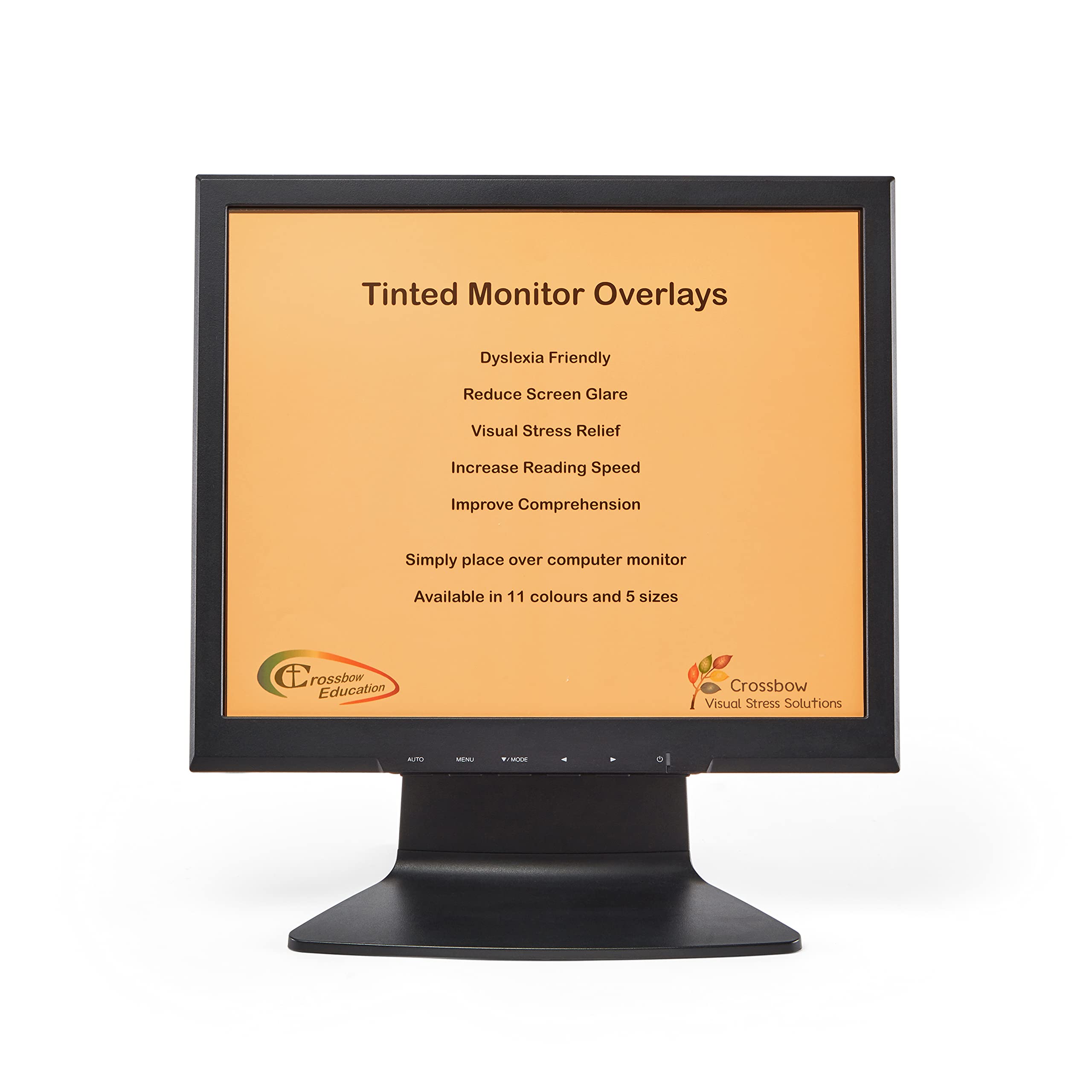 Crossbow Education: Monitor Overlay 19inch - Orange — image 1