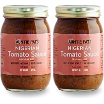 Amazon.com : Auntie Pat's - Nigerian Tomato Sauce- Vegan, West ...