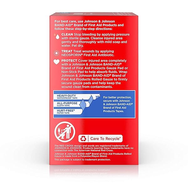 BAND-AID BRAND FIRST AID PRODUCTS