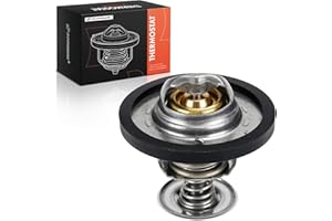 A-Premium Engine Coolant Thermostat Compatible with Ford F-150, F-250, F-350 Super Duty, Explorer, E-150, Mustang & Lincoln N