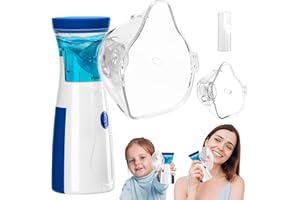 JEJESWEET MESH Nebulizer Health Canada Class 2 Certified Portable Nebulizer for Adult and Kids, NR03