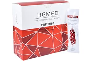 HGMED 50pcs 10ml PRP Tubes ACD and Gel PRP Tube for Centrifuge
