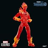 Marvel Legends Series Human Torch Action Figure Red 6-Inch Hasbro view 4