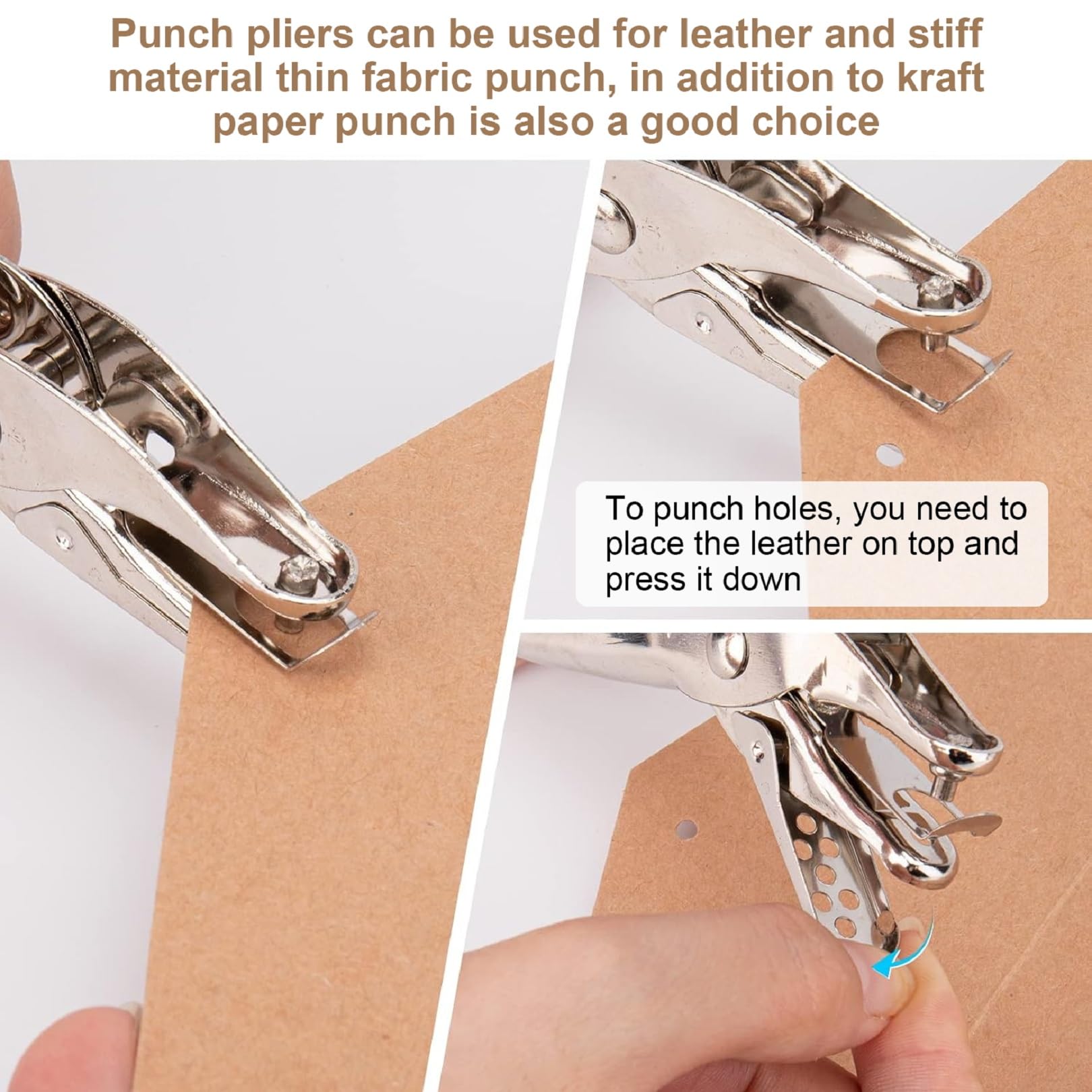 Siziviki 480 Sets Rivets for Leather, 4 Colors 3 Sizes Leather Rivets Kit, Double Cap Rivet with 4 Setting Tools, Suitable for Bags, Decoration