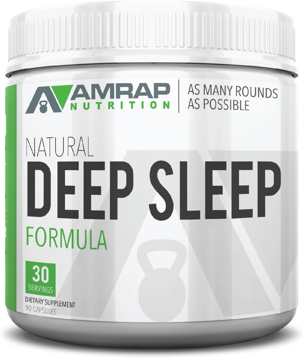 AMRAP Nutrition | Natural Deep Sleep Formula - Post-Workout Recovery Aid Promotes Deep Sleep and Proper Muscle Function - Supports Natural Anabolic Levels - with 72 Essential Trace Minerals