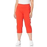 Gloria Vanderbilt Womens Amanda Pull on Capri - Petite