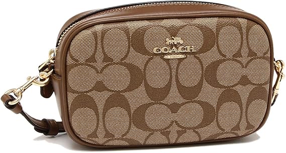Amazon コーチ ショルダーバッグ アウトレット レディース Coach F799 Ime74 カーキ ブラウン 並行輸入品 Coach コーチ ショルダーバッグ