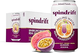 SPINDRIFT Island Punch Sparkling Water 8pk, 12 FZ