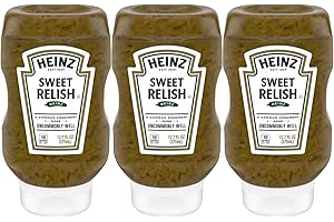 Heinz Sweet Relish 12.7 Ounce Bottle (Pack of 3)