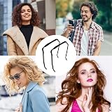 Lonnalee 2PC Curly Hair Headbands Fashion Hoop Invisible Hairstyle Blending view 2