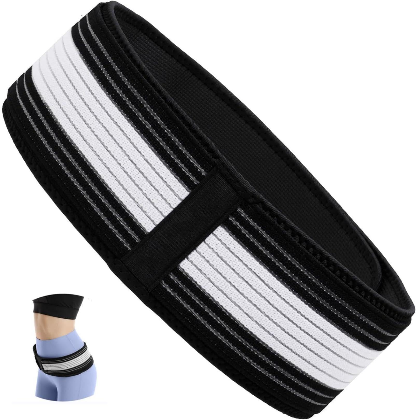 FEISIGE Sports Waist Belt - Lower Back Support Belt for Women & Men, Anti-Slip Design for Fitness, Running, Walking (Adjustable, Breathable, Durable)