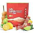 Nello SuperFocus Mojito + Caffeine – Nootropic Focus Drink Mix, 20 On-The-Go Packets, 75mg Caffeine, Alpha GPC, Lion’s Mane, Rhodiola, Sugar-Free