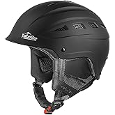 TurboSke Ski Helmet, Snowboard Helmet, Snow Sports Helmet, Audio Compatible for Men Women and Youth
